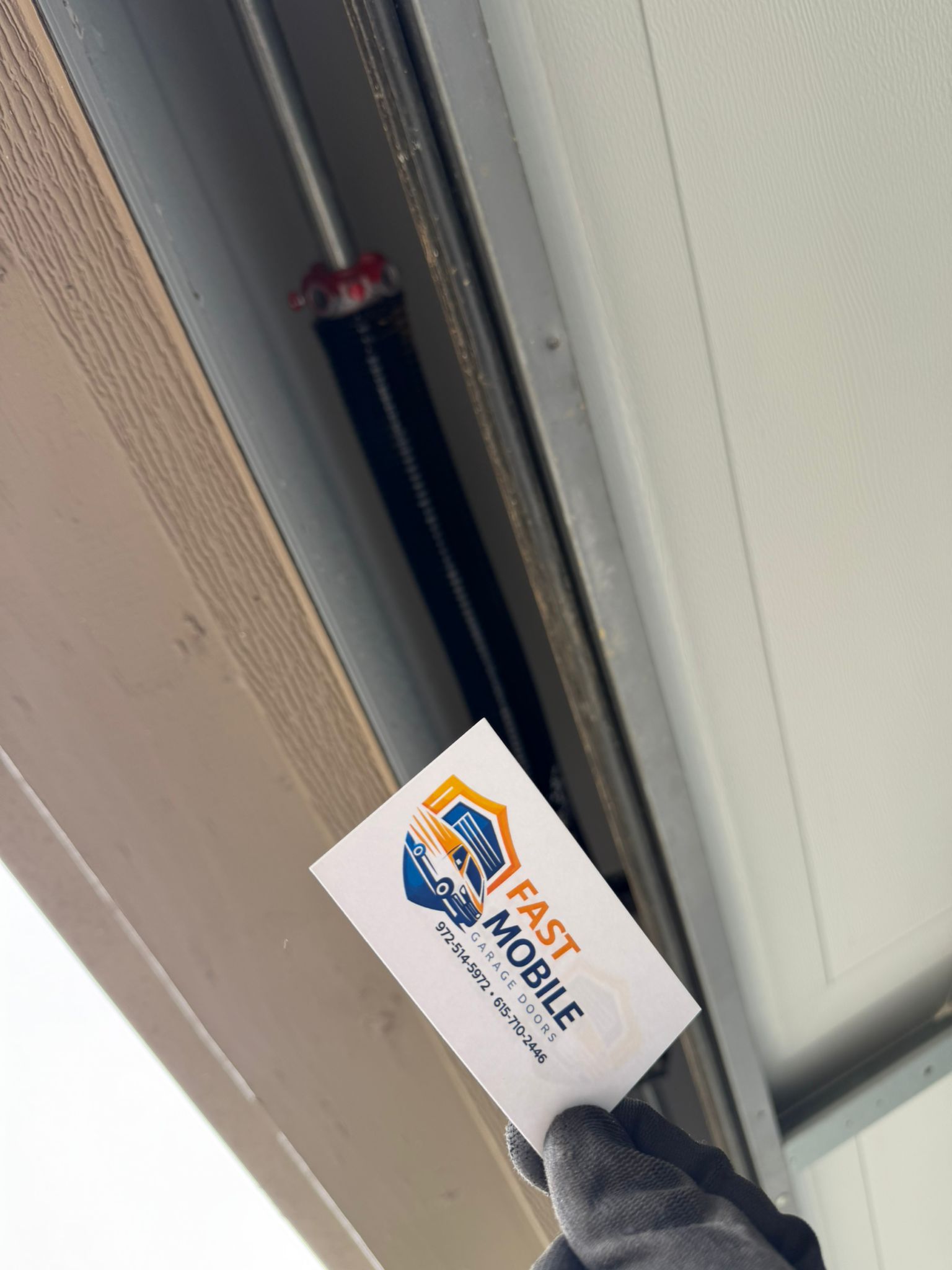Garage door spring repair DFW